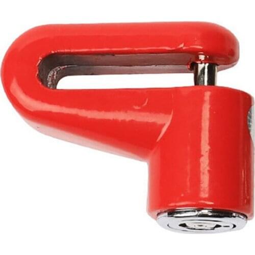 Bicycle Lock Mountain Bike Disc Brake Lock Motorcycle Electric Car Disc Brake Key Lock Blue