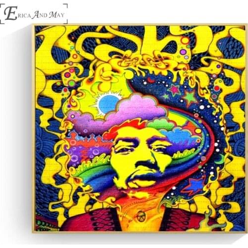 Lsd Acid Music Artwork Vintage Poster Prints Oil Painting On Canvas Wall Art Murals Pictures For Living Room Decoration