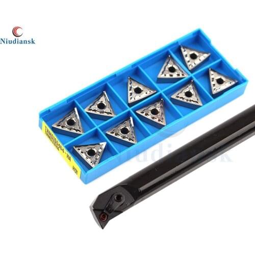 1pc S20R-MTLNR16 CNC Lathe Tools S25S-MTLNR16 Internal Turning Tool Holder MTLNL Arbor 10pcs TNMG1604 Carbide Inserts Lathe Suit