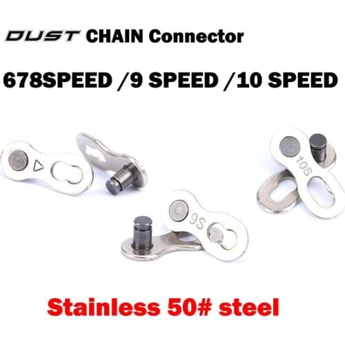 10PAIRS Bicycle Chain Connector Bike MTB Road Bike Bicycle Chains quick dismantling Fit For 6/7/8/9/10 Speed Quick Master Link