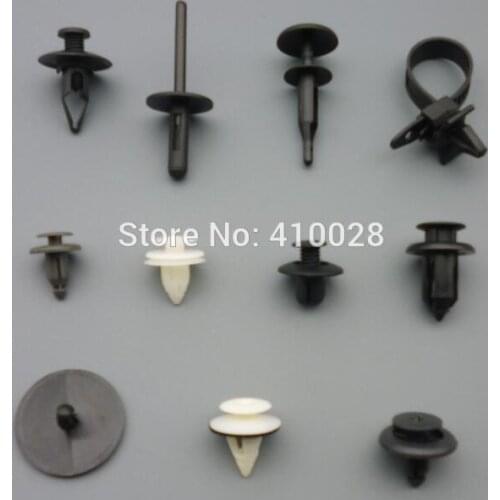 500pcs car door trim panel push type retainer front rear fender push type retainer front rear bumper cable strap