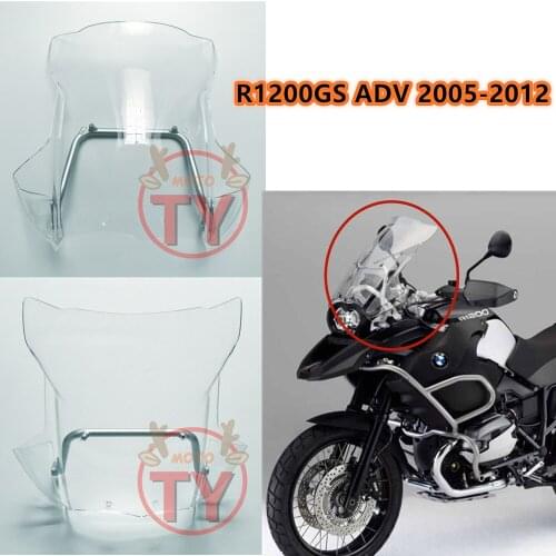 For BMW R1200GS ADV 2005-2012 2006 2007 2008 09 10 11 Motorcycle Windshield high quality acrylic plastic Air Wind Deflector