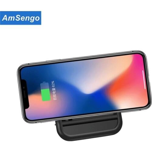 15W Qi Wireless Charger pad for iPhone X XR XS Max 8 fast wirless Charging for Samsung Huawei Xiaomi phone Qi charger wireless