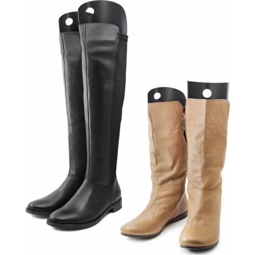 Boot Shaper Stands Form Inserts Tall Boot Support Keep Boots Tube Shape For Women And Men 2 Pieces Shoe Shape Tree New
