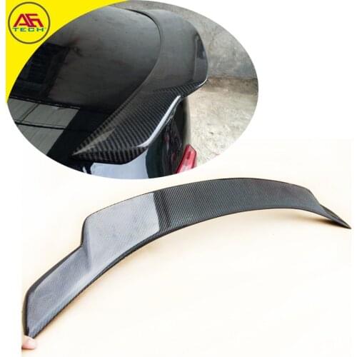 FRP primer AG style rear trunk lip spoiler back boot lip wing rear boot spoiler wing for Maserati Ghibli 2013 UP