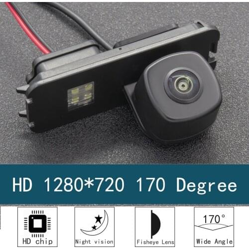 HD 1280*720 Fisheye Lens 170° Car Rear View Camera For SEAT Ibiza FR 5 Door Hatchback Seat Leon MK2 MK3 5F Seat Exeo/Exeo ST
