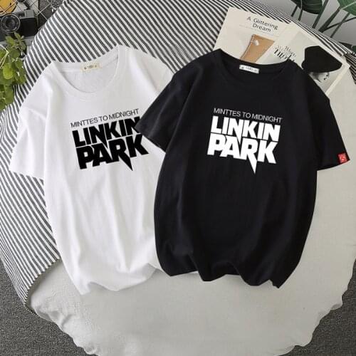 Trendy brand cotton round neck mens short sleeve T-shirt summer new simple versatile letter printing loose casual