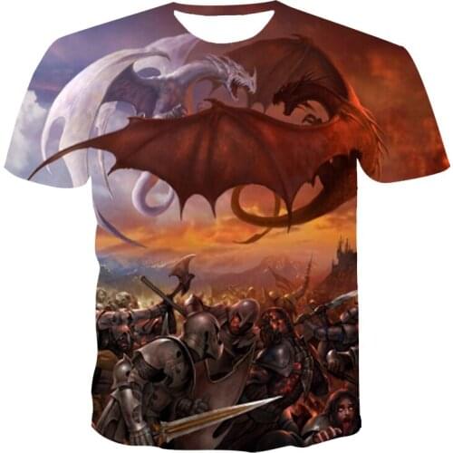 Fashion Summer Men Tshirt Lightning 3D Printing Mens T-Shirt Breathable Streetwear Printing Casual T Shirt Men XXS-6XL