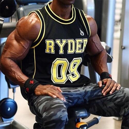 New Brand Gyms Clothing Bodybuilding Tank Top Men Fitness Singlet Sleeveless Shirt Solid Cotton Male Muscle Vest Undershirt