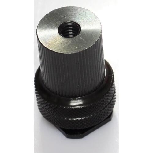 New 1/4"-20 Tripod Mount Screw male and female to Flash Camera Hot Shoe Adapter