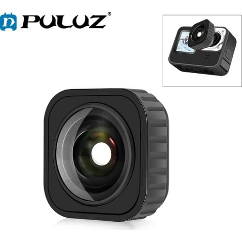 PULUZ Max Lens Mod Wide Angle Lens For GoPro HERO9 Black Vlog Shooting Lens Cameras Filter Action Camera Accessories