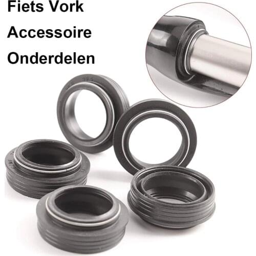 MTB Mountain Bike Bicycle Cycling Replacement Front Fork Dust Oil Seal Ring Bike part Mountain Road Bike Headset Accessories