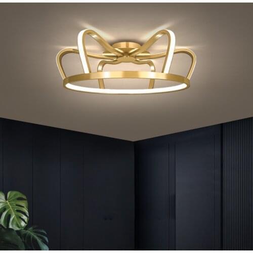 Modern led chandelier lighting for living room bedroom indoor home App control lustre chandelier lamp AC90v-260v lampadario