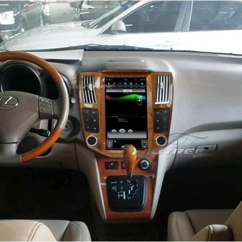 Tesla style Android Car radio For Lexus RX RX300 RX330 RX350 RX400H 2004-2008 Car GPS Navigation Multimedia Video Player 2 din