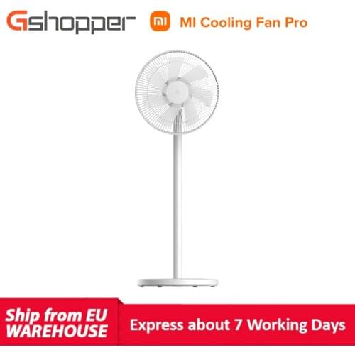 Xiaomi Smart Standing Fan Pro Portable Air Cooling Mi Home App Remote Controlled Smart Control With Long Battery Life 4 Speeds