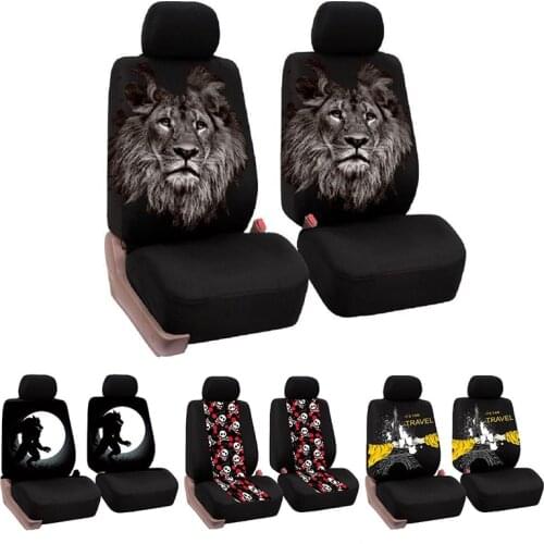 Universal Car Seat Covers Car Interior Decor Fashion Animal Pattern Auto Seat Cover Car Seat Protector