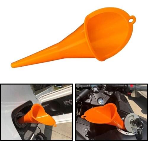 Oil Funnel Car Refueling Thickened Long Mouth Funnel Gasoline Engine Oil Diesel Additive Motorcycle Funnel Car Supplies