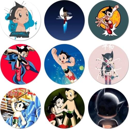 Astro Boy Japanese Manga Anim Badge Brooch Pin Accessories For Clothes Backpack Decoration gift 58mm