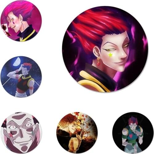 Hisoka Hunter X Hunter Icons Pins Badge Decoration Brooches Metal Badges For Clothes Backpack Decoration