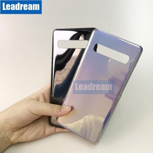 20PCS for SAMSUNG Galaxy S10 5G version G977 G977F G977B Back Glass Battery Cover Rear Door Housing Case Back Glass Cover