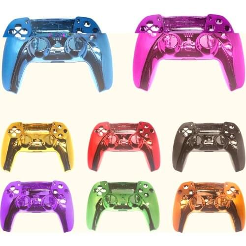Smooth Handle Shell Is Suitable For PS5 Game Handle Plating Shell Handle Cool Split Plating Cover Bottom Cover
