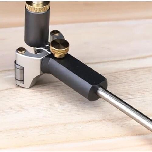 Woodworking Linear Arc Dual-purpose Scriber Ruler Parallel Line Drawing DIY Tool Dropshipping