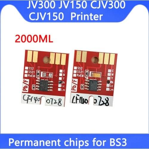 For Mimaki BS3 Permanent Chip Auto Reset Chip for Mimaki JV300 JV150 CJV300 CJV150 ECO-Solvent ink Plotter Printer