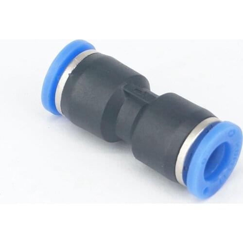 LOT 5 Fit Tube O/D 8mm Pneumatic Tee 3 Way Push In Connector Union Quick Release Air Fitting Plumbing