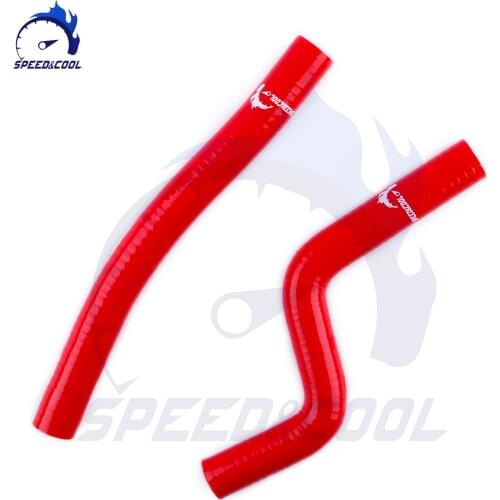 ATV Silicone Radiator Coolant Pipe Tube Hose Kit For Polaris Predator 500 2003 2004 2005 2006
