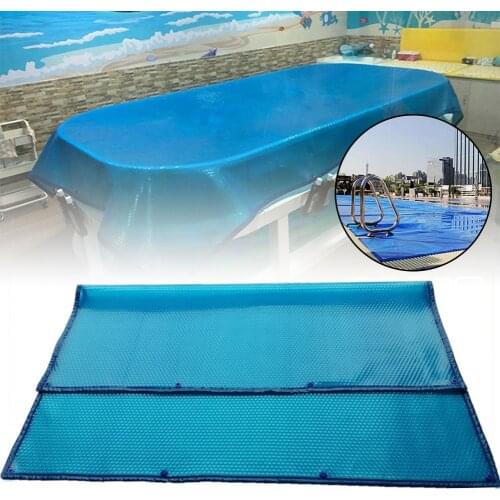 Swimming Pool Cover UV Protection Pool Solar Cover With Bubble-side Acrylic Swimming Pool Bubble Cap Thermal Insulation Film