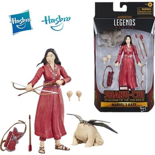 Hasbro MARVEL LEGENDS The Legend of Ten Rings Katy Okafina 6-inch Doll A Surprise Gift for Children and Relatives