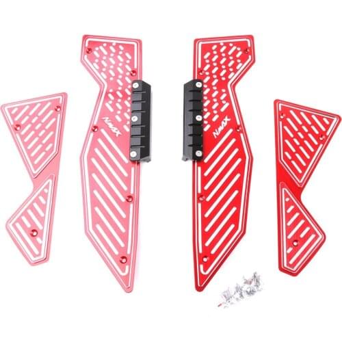 Autobike pedal plate for yamaha nmax 125 155 Nmax125 155 2015 2016 2017 Motorcycle CNC Aluminum Alloy Footrest Footboard Step