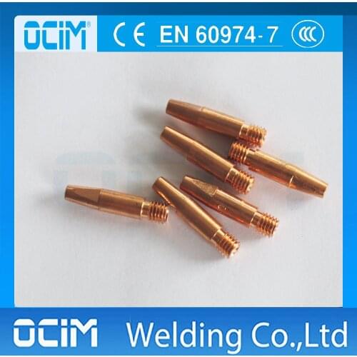 10pcs ES M8*37 MIG Contact Tip Welding Parts