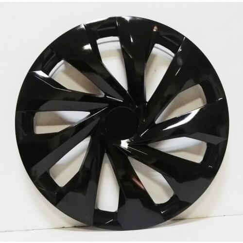 4 pcs Set Suit Rim Wheel Cover For Skoda Fabia 15 inch Rubber Cover Accessories Piano Black Car Wheel Cover