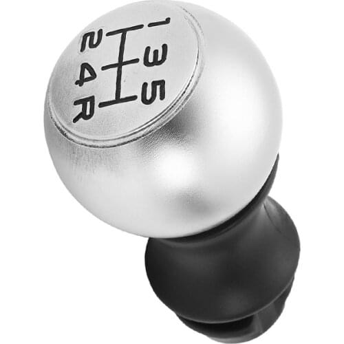 5-Speed Car Gear Shift Knob Lever Matte VTS Aluminum Alloy Sports Gear Shift Head For Peugeot 106 1007 206 107 306 307 308 2008