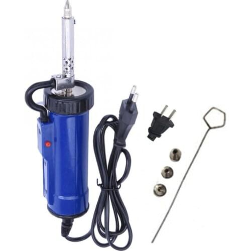 BBT580 Electric Tin Suction Device Portable Automatic Tin Electric Vacuum Solder Sucker Desoldering Pumps Solder Repair Tools