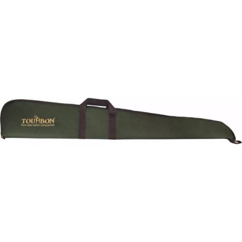 Tourbon Hunting Tactical Shotgun Case Gun Bag Range Protection Slip Padded Carrier 128CM Green Nylon Gun Accessories