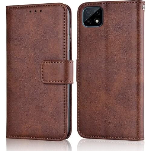 RealmeC11 Case Slim Leather Flip Cover for Realme C11 2020 Case Wallet Magnetic Case For Realme C11 Back Cover