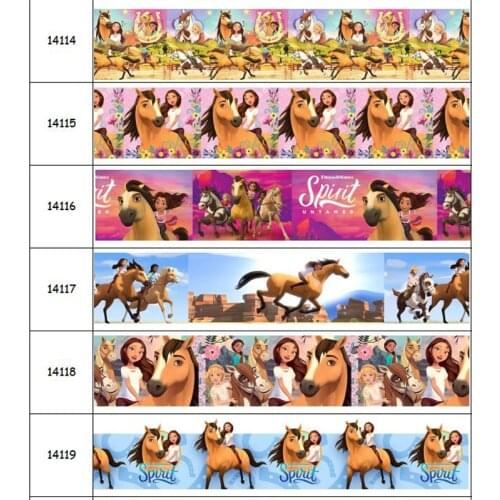 DHK 50yards Sp Printed Grosgrain Ribbon Accessory Hairbow Headwear Decoration DIY Wholesale OEM S1515