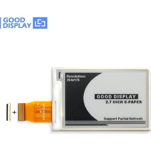 2.7inch 264x176 SPI e-ink display