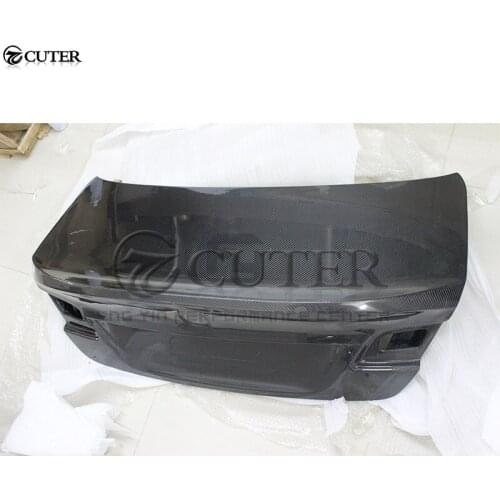E92 3 series Coupe 320i 325i CSL style Carbon Fiber Rear trunk lid Hood Bonnets for BMW E92 330i car body kit 06-10