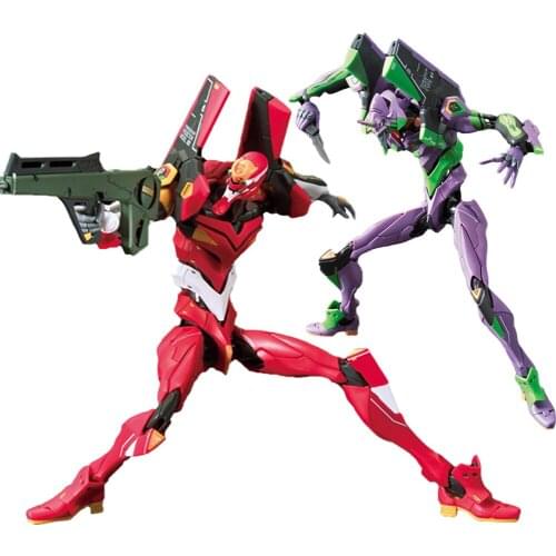 16cm Bandai Rg 1/144 Neon Genesis Evangelion Asuka Eva All Unti 00 01 02 08 PVC Action Anime Figure Model Collection KidsToys