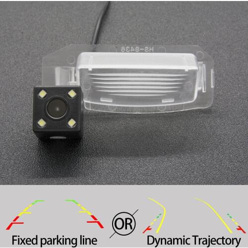 Fixed Or Dynamic Trajectory CCD Rear View Camera For For Mitsubishi Outlander Lancer Sportback i-MiEV 5D Hatchback Xpander Car