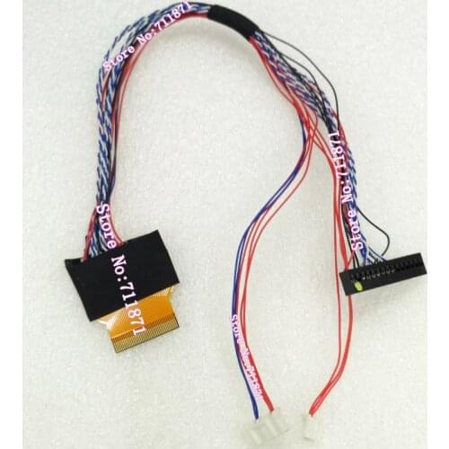 0.5 Pitch 40P FPC LVDS 1ch 8bit M101NWWB RC Screen cable Line 40 Pin M101NWWB RC Screen Line 40P FPC LVDS Screen Cable Wire Cord