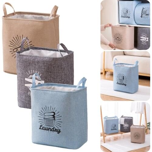 Dirty Clothes Storage Basket Waterproof Organizer Basket Foldable Large Laundry Hamper Clothes Organizer Home Laundry Basket Bag