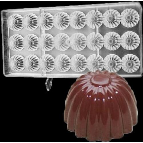 Little Small Flower Plastic PC poly-carbonate poly-carbonate Chocolate Mold Material transparent mould hard