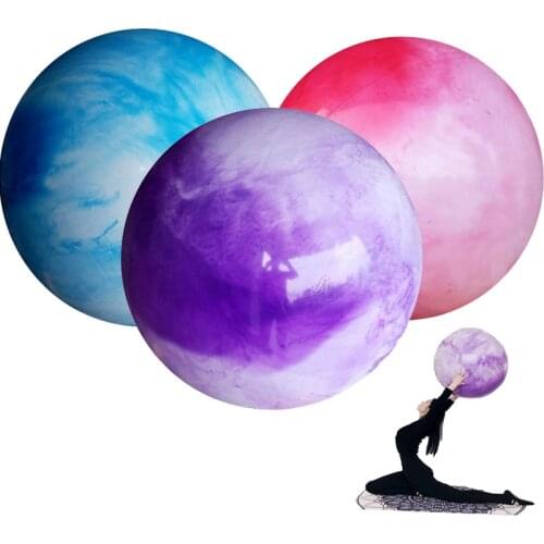 55cm 65cm 75cm Cloud Color Thick Yoga Balls Pilates Fitness Gym Balance Fitball Exercise Pilates Workout Massage Ball