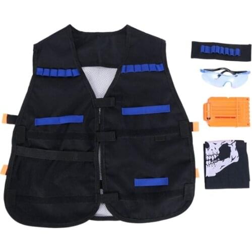 Vest Kit for Nerf Guns N-Strike Series Childrens Quick Refill Vest Set for children team play games,24*20*3cm