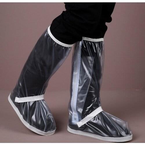 Rain Shoes Outdoor Transparent Waterproof Rain Shoes Rainy Day Boots Covers Anti-Slip Cycling Overshoes 2020 Drop Ship