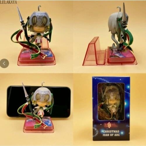 Japan Anime Character Fate/Stay Night FGO Nero Saber Jeanne d'Arc Sonico Mobile Phone Bracket Desk Holder PVC Action Figure Toys
